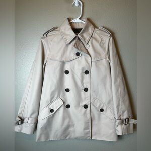 Coach Solid Short Trench in Color Quartz (Blush/Tan) Size S